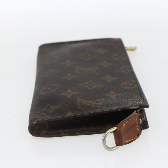LOUIS VUITTON Monogram Bucket GM Accessory Pouch LV Auth 162698