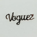 LOUIS VUITTON VolezVoguezVoyagez Brooch metal Silver M62507 LV Auth 162715M-15