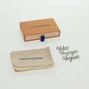 LOUIS VUITTON VolezVoguezVoyagez Brooch metal Silver M62507 LV Auth 162715M-12