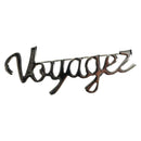 LOUIS VUITTON VolezVoguezVoyagez Brooch metal Silver M62507 LV Auth 162715M-7