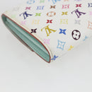 LOUIS VUITTON Monogram Multicolor Portefeuille Sarah Wallet M93745 Auth 162716V-16