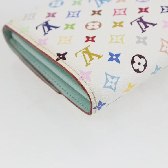 LOUIS VUITTON Monogram Multicolor Portefeuille Sarah Wallet M93745 Auth 162716V