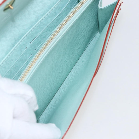 LOUIS VUITTON Monogram Multicolor Portefeuille Sarah Wallet M93745 Auth 162716V