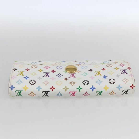 LOUIS VUITTON Monogram Multicolor Portefeuille Sarah Wallet M93745 Auth 162716V
