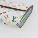 LOUIS VUITTON Monogram Multicolor Portefeuille Sarah Wallet M93745 Auth 162716V-7