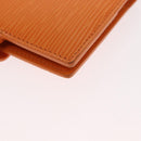 LOUIS VUITTON Epi Agenda Mini Day Planner Cover Mandarin R20007H LV Auth 162717-10