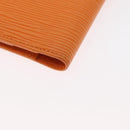 LOUIS VUITTON Epi Agenda Mini Day Planner Cover Mandarin R20007H LV Auth 162717-11