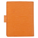 LOUIS VUITTON Epi Agenda Mini Day Planner Cover Mandarin R20007H LV Auth 162717-3