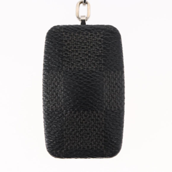 LOUIS VUITTON Damier Graphite Astropill Key Holder M66123 LV Auth 162719