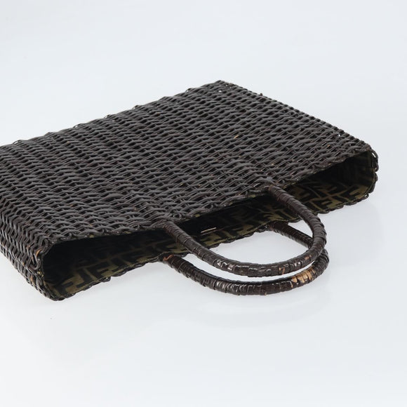 FENDI Handtasche Bast Braun Auth 162721