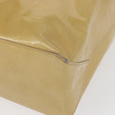 LOUIS VUITTON Monogram Vernis Reade MM Hand Bag Beige M91141 LV Auth 162727-9