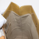 LOUIS VUITTON Monogram Vernis Reade MM Hand Bag Beige M91141 LV Auth 162727-20