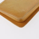 LOUIS VUITTON Monogram Vernis Lexington Accessory Pouch Beige M91010 Auth 162728-9
