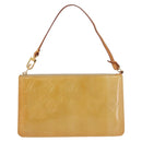 LOUIS VUITTON Monogram Vernis Lexington Accessory Pouch Beige M91010 Auth 162728-13