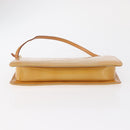 LOUIS VUITTON Monogram Vernis Lexington Accessory Pouch Beige M91010 Auth 162728-5