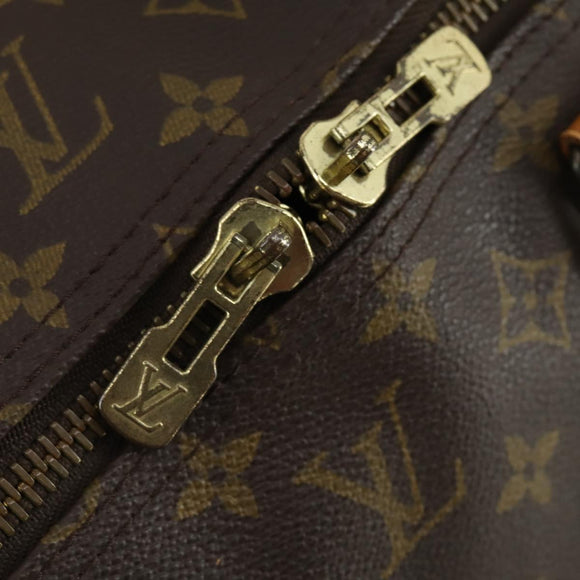 LOUIS VUITTON Monogram Keepall 60 Boston Bag M41422 LV Auth 162733