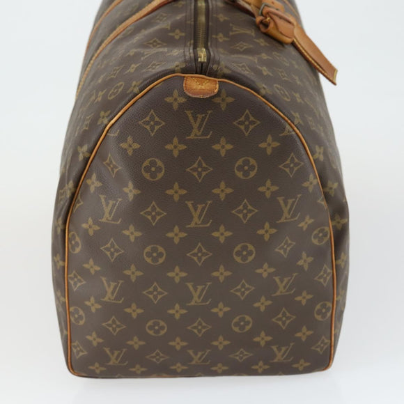 LOUIS VUITTON Monogram Keepall 60 Boston Bag M41422 LV Auth 162733