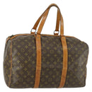 LOUIS VUITTON Monogram Sac Souple 45 Boston Bag M41624 LV Auth 162734-1