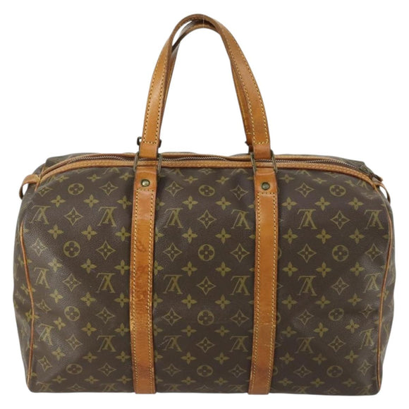 LOUIS VUITTON Monogram Sac Souple 45 Boston Bag M41624 LV Auth 162734