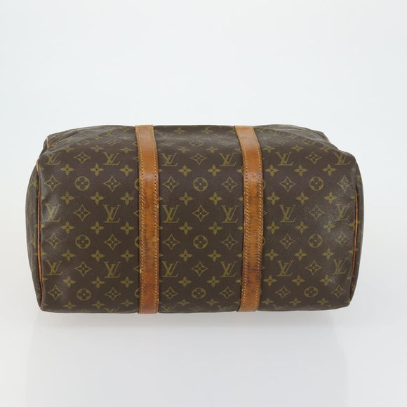 LOUIS VUITTON Monogram Sac Souple 45 Boston Bag M41624 LV Auth 162734