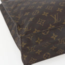LOUIS VUITTON Monogram Sac Plat Hand Bag M51140 LV Auth 162736-15