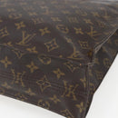 LOUIS VUITTON Monogram Sac Plat Hand Bag M51140 LV Auth 162736-16