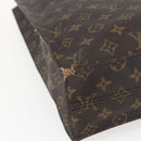 LOUIS VUITTON Monogram Sac Plat Hand Bag M51140 LV Auth 162736-9