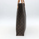 LOUIS VUITTON Monogram Sac Plat Hand Bag M51140 LV Auth 162736-4