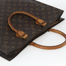 LOUIS VUITTON Monogram Sac Plat Hand Bag M51140 LV Auth 162736-6