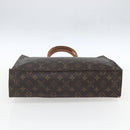 LOUIS VUITTON Monogram Sac Plat Hand Bag M51140 LV Auth 162736-5