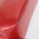 LOUIS VUITTON Vernis Wilshire Boulevard Bag Rose Pop M93643 LV Auth 162738-14