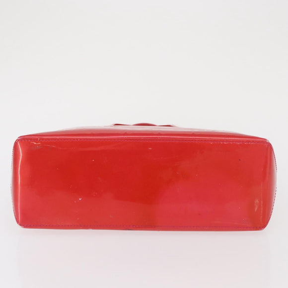 LOUIS VUITTON Vernis Wilshire Boulevard Bag Rose Pop M93643 LV Auth 162738