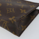 LOUIS VUITTON Monogram Poche Toilette 15 Pouch M47546 LV Auth 162741-15