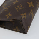 LOUIS VUITTON Monogram Poche Toilette 15 Pouch M47546 LV Auth 162741-16