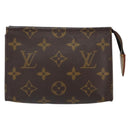 LOUIS VUITTON Monogram Poche Toilette 15 Pouch M47546 LV Auth 162741-13