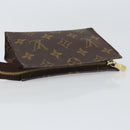 LOUIS VUITTON Monogram Poche Toilette 15 Pouch M47546 LV Auth 162741-5