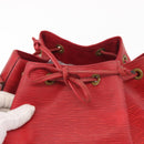 LOUIS VUITTON Epi Petit Noe Shoulder Bag Red M44107 LV Auth 162743-15