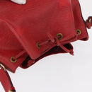 LOUIS VUITTON Epi Petit Noe Shoulder Bag Red M44107 LV Auth 162743-6
