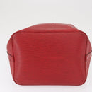 LOUIS VUITTON Epi Petit Noe Shoulder Bag Red M44107 LV Auth 162743-9