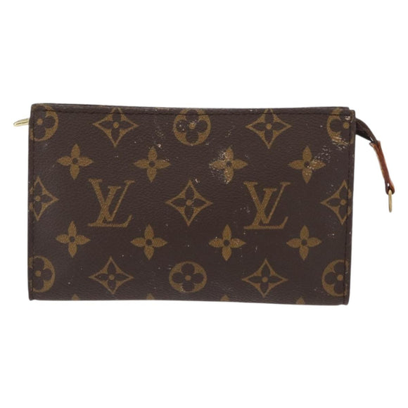 LOUIS VUITTON Monogram Bucket PM Accessory Pouch LV Auth 162751