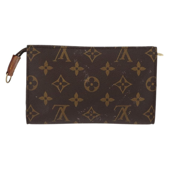LOUIS VUITTON Monogram Bucket PM Accessory Pouch LV Auth 162751
