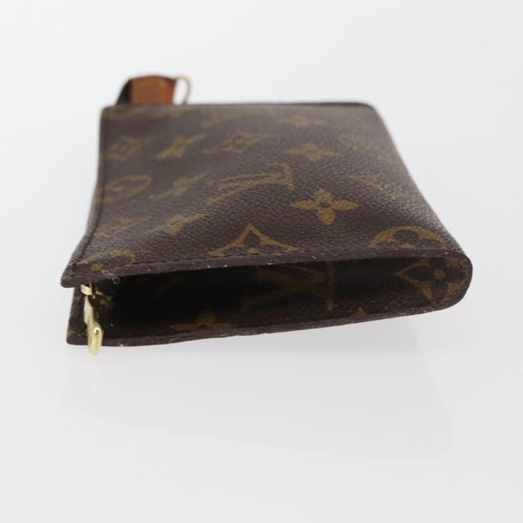LOUIS VUITTON Monogram Bucket PM Accessory Pouch LV Auth 162751