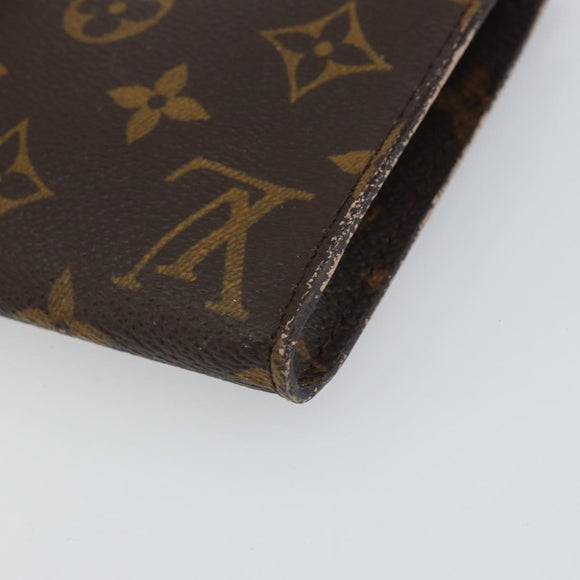 LOUIS VUITTON Monogram Bucket GM Accessory Pouch LV Auth 162752
