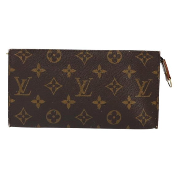 LOUIS VUITTON Monogram Bucket GM Accessory Pouch LV Auth 162752