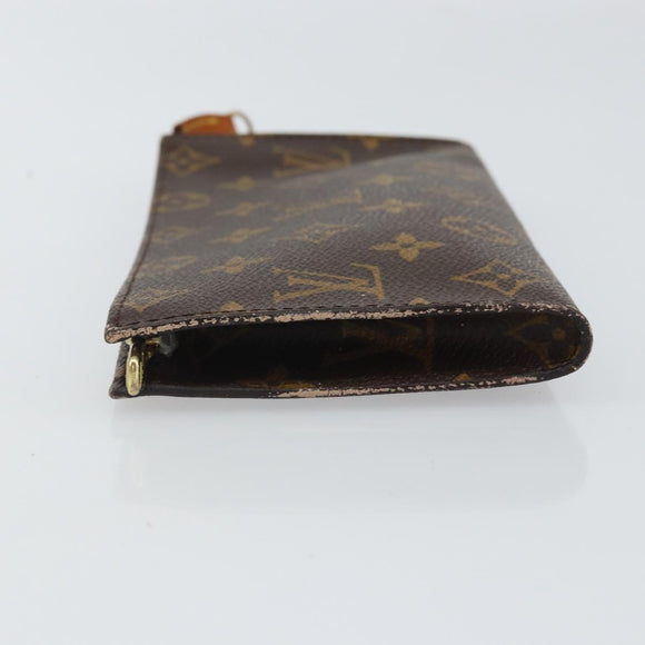 LOUIS VUITTON Monogram Bucket GM Accessory Pouch LV Auth 162752