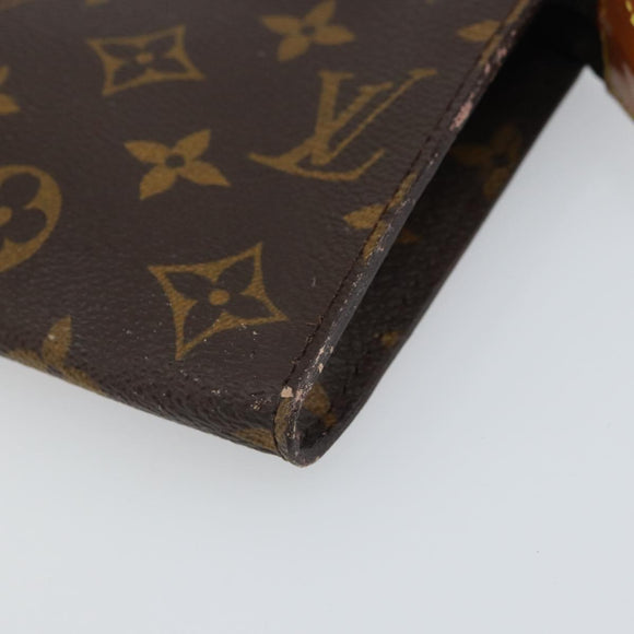 LOUIS VUITTON Monogram Bucket GM Accessory Pouch LV Auth 162752