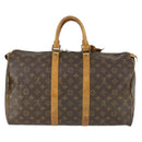 LOUIS VUITTON Monogram Keepall 45 Boston Bag M41428 LV Auth 162757-2