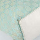 GUCCI GG Canvas Tote Bag Peppermint Gold 002 1098 3444 Auth 162762-11
