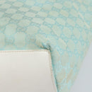 GUCCI GG Canvas Tote Bag Peppermint Gold 002 1098 3444 Auth 162762-12