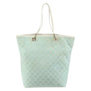 GUCCI GG Canvas Tote Bag Peppermint Gold 002 1098 3444 Auth 162762-3
